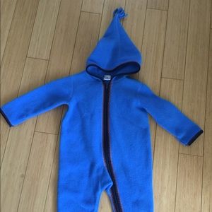 Hanna Andersson Fleece Suit size 80